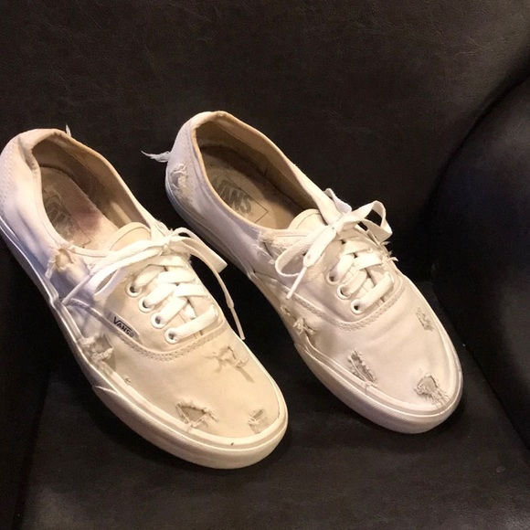 vans with holes